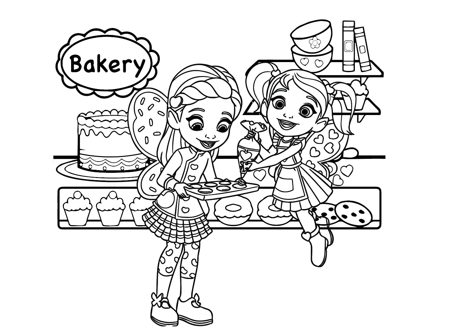 Butterbean s Cafe Coloring Pages 10