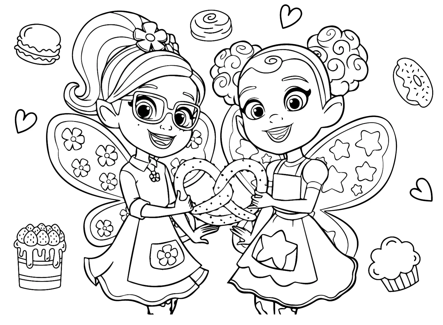 Butterbean s Cafe Coloring Pages 2