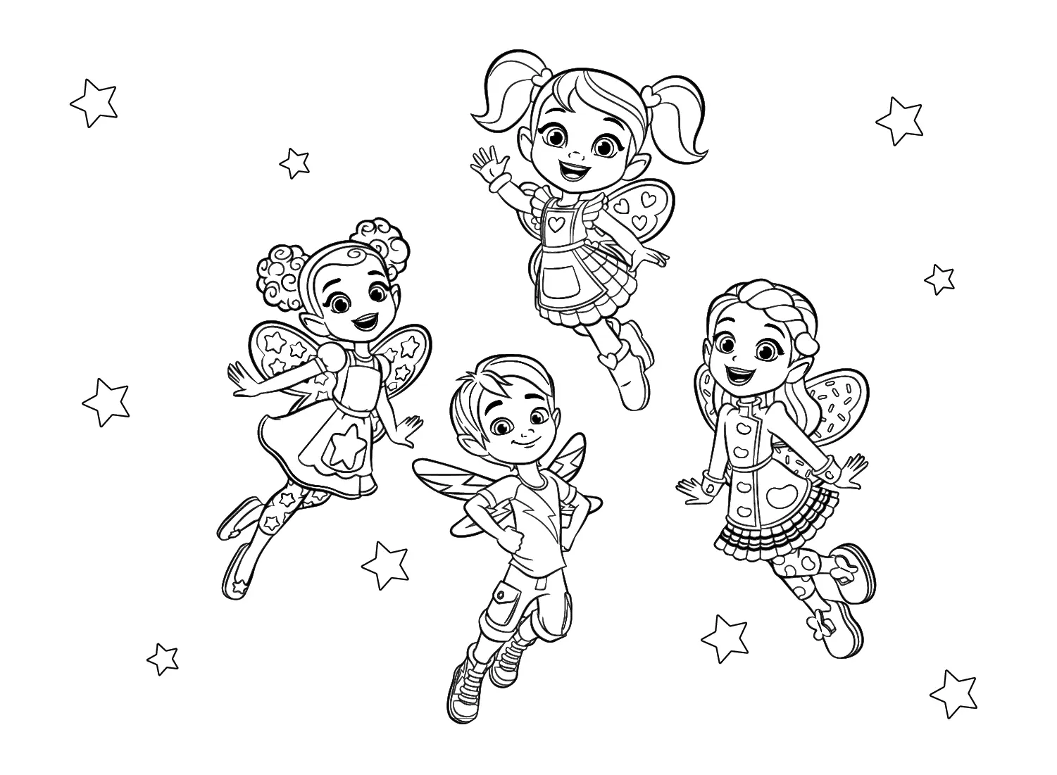 Butterbean s Cafe Coloring Pages 4