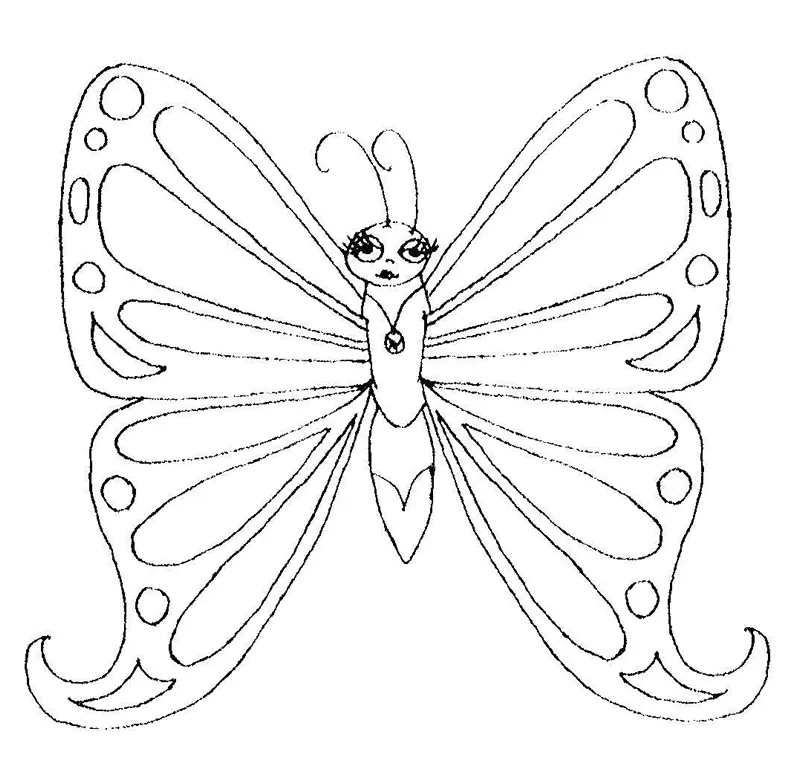 Butterfly Coloring Pages 13