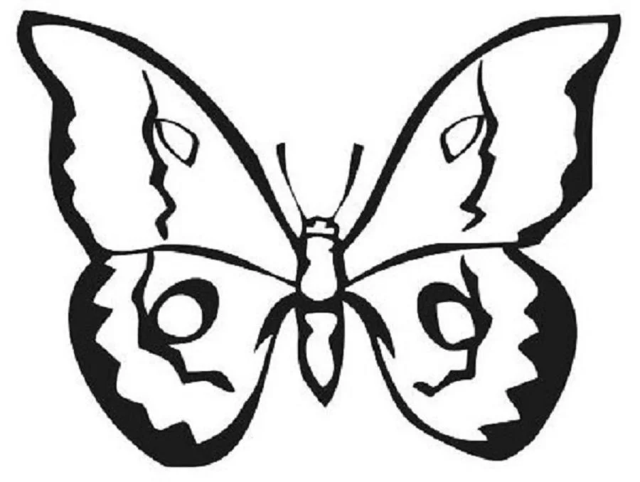 Butterfly Coloring Pages 28