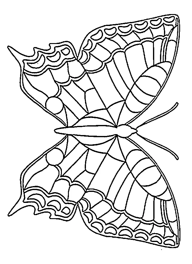 Butterfly Coloring Pages 33
