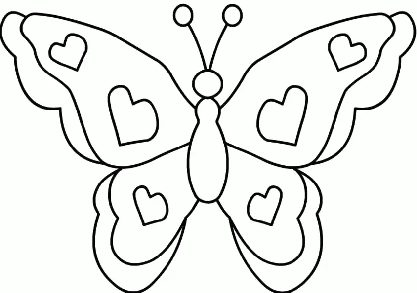 Butterfly Coloring Pages 40