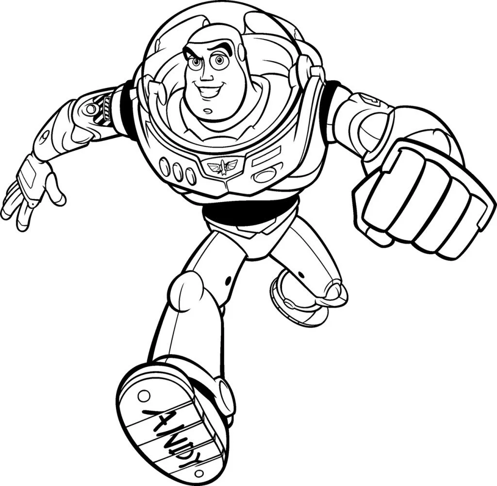 Buzz Lightyear Coloring Pages 3