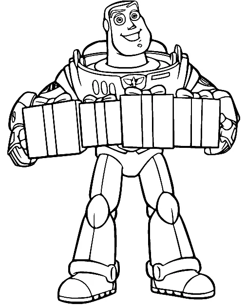 Buzz Lightyear Coloring Pages 65
