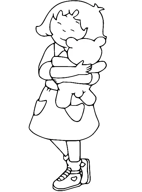 Caillou Para Colorear 36