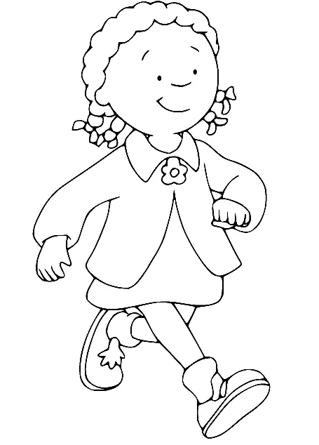 Caillou Para Colorear 92