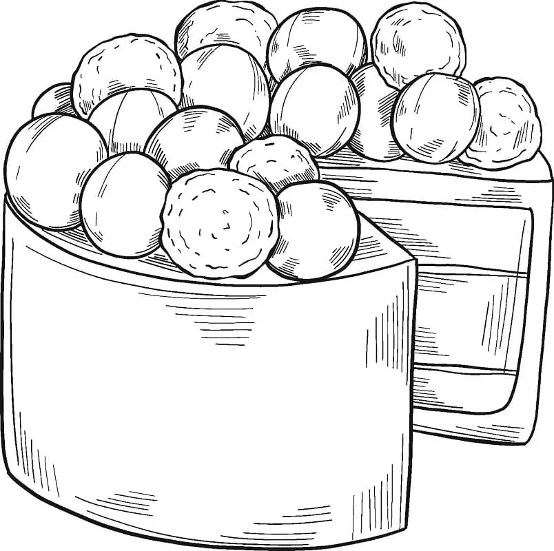Kuchen Ausmalbilder 21