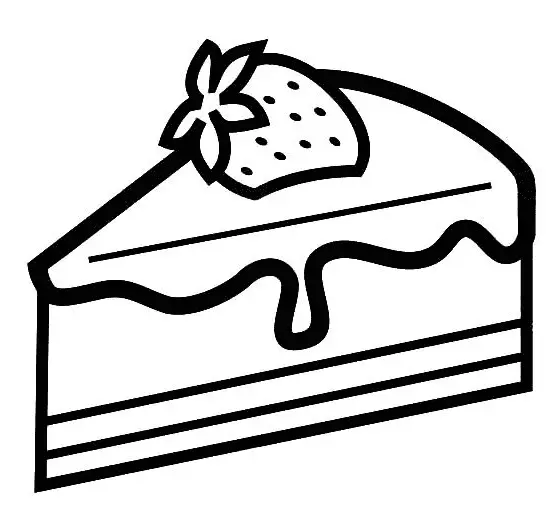 Kuchen Ausmalbilder 3