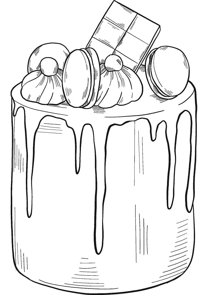 Kuchen Ausmalbilder 36