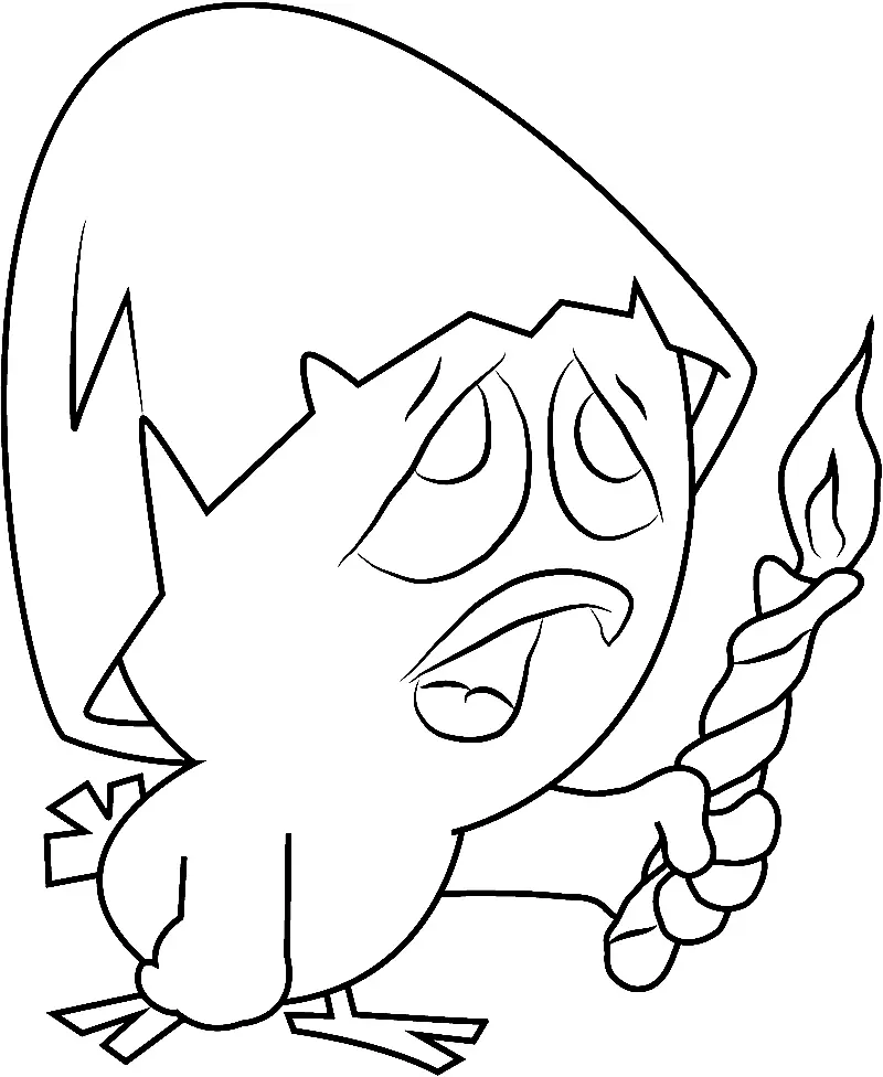 Calimero Ausmalbilder 6