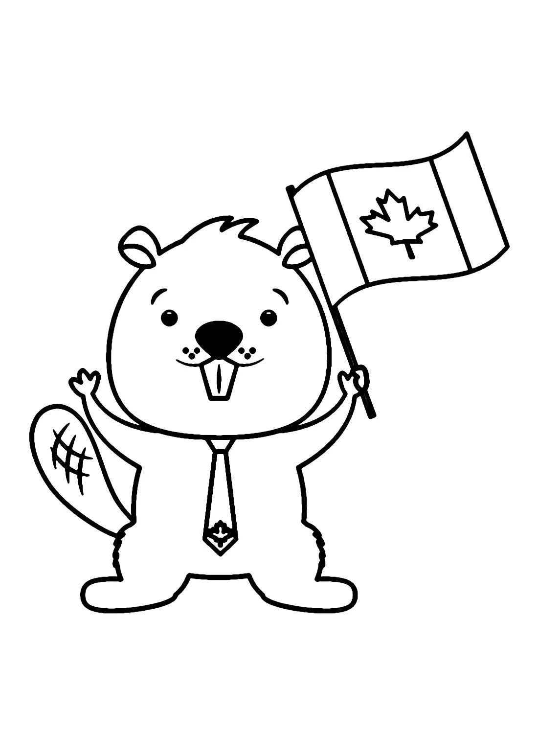 Kanada Ausmalbilder 10