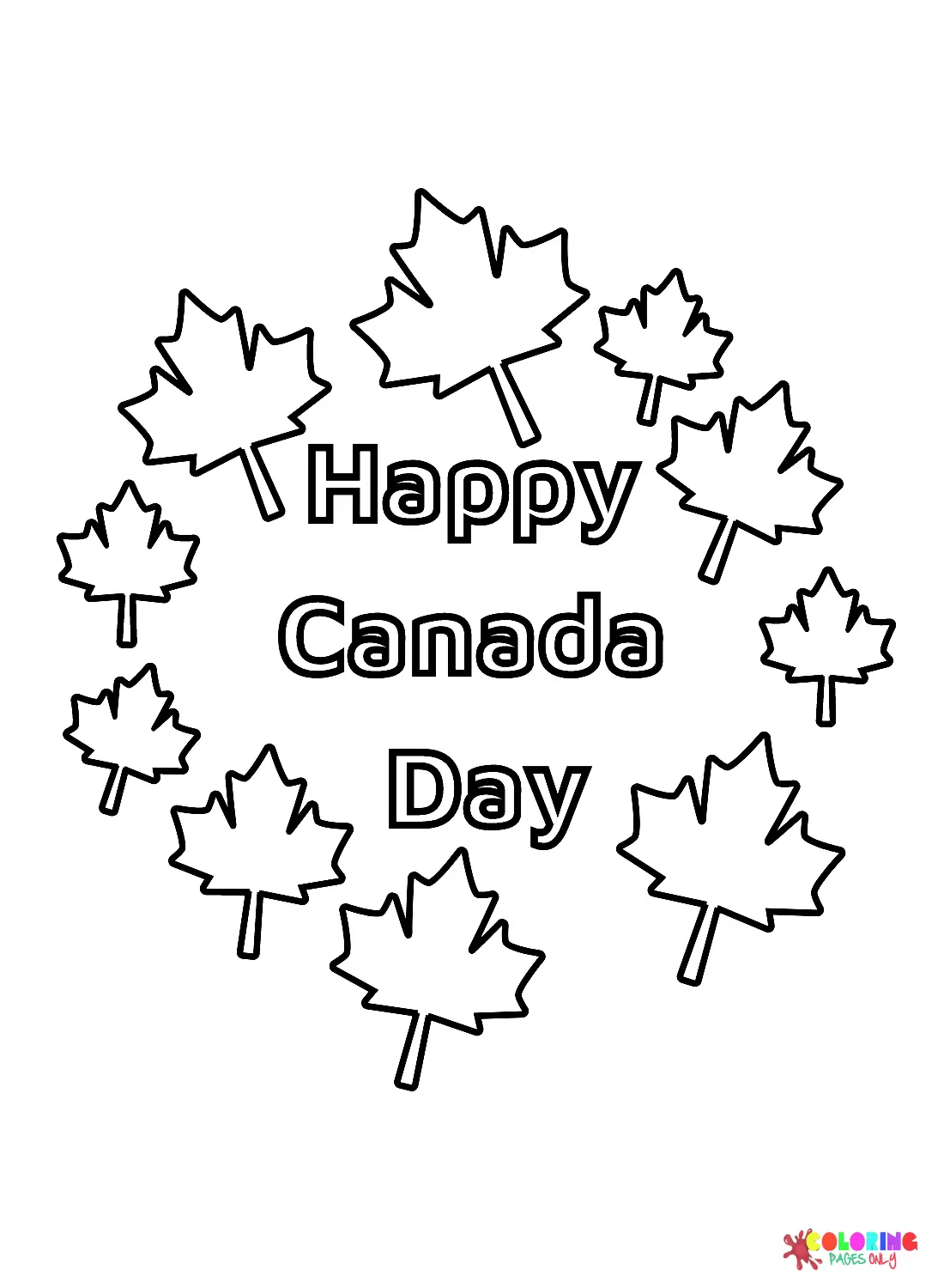 Canada Day Coloring Pages 2