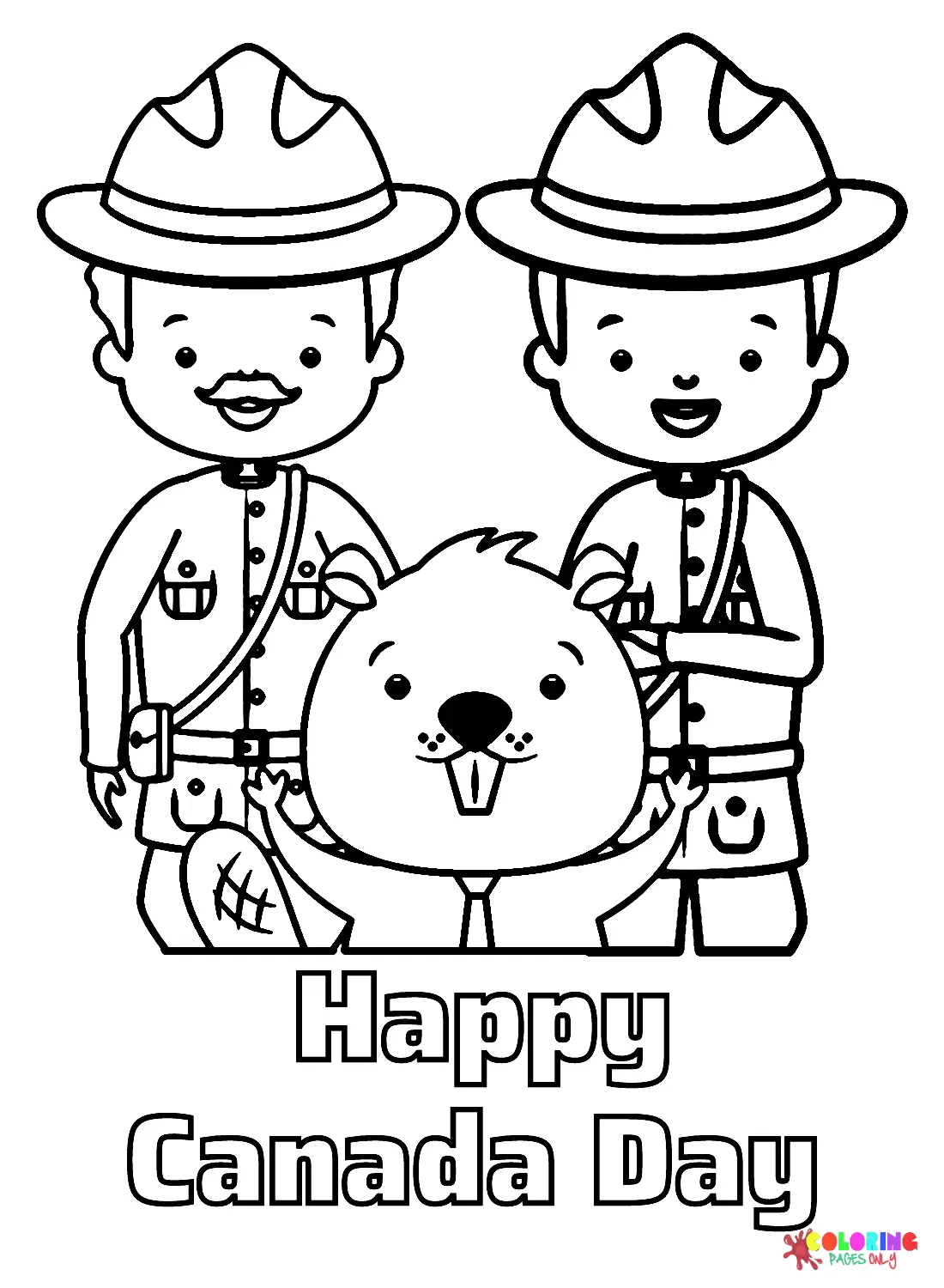 Canada Day Coloring Pages 6