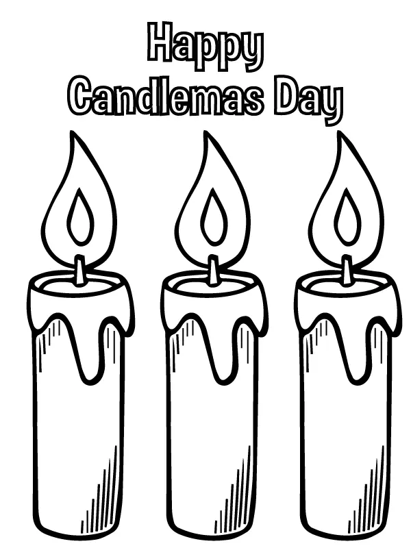 Candlemas Day Coloring Pages 1