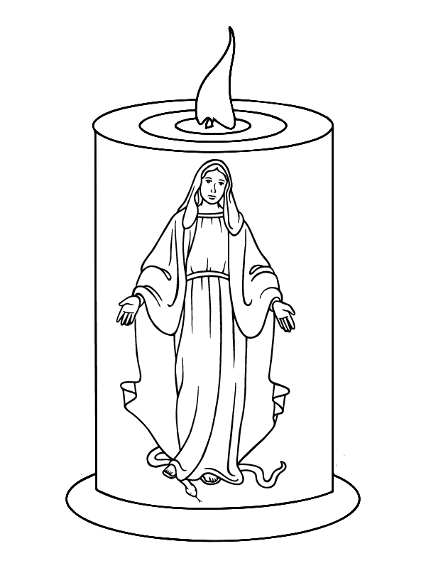 Candlemas Day Coloring Pages 4