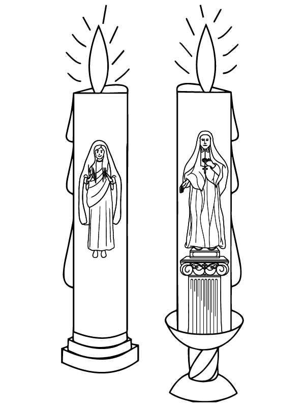 Candlemas Day Coloring Pages 7
