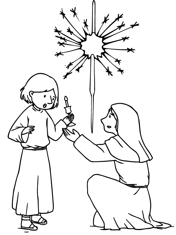 Candlemas Day Coloring Pages 8