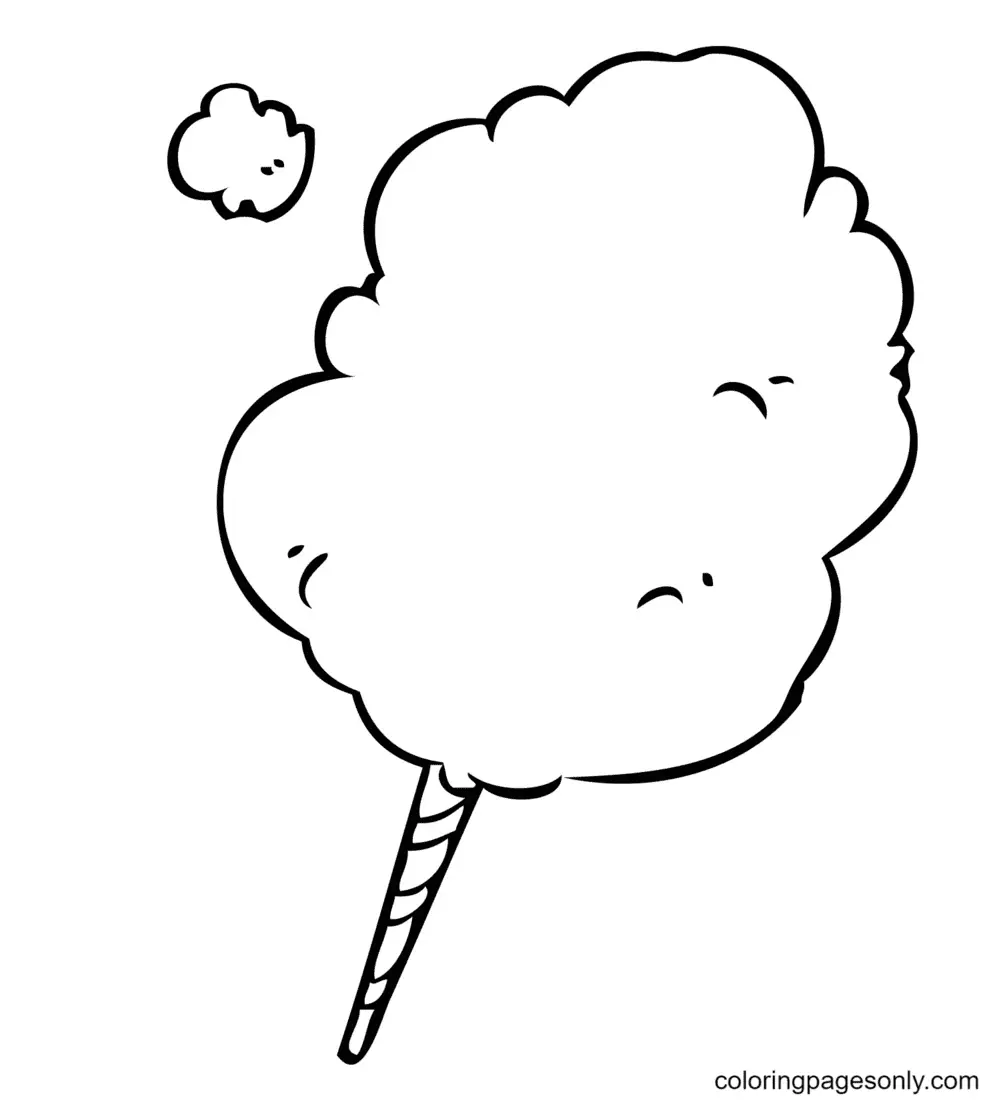 Candy Coloring Pages 11