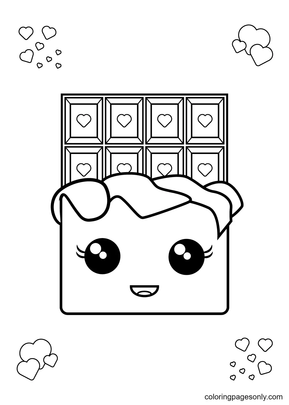 Candy Coloring Pages 15