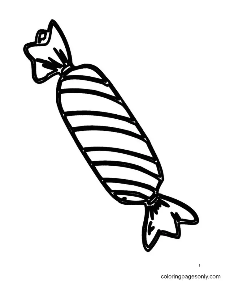 Candy Coloring Pages 20