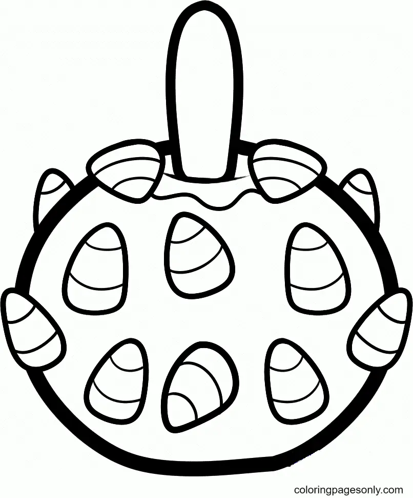 Candy Coloring Pages 34
