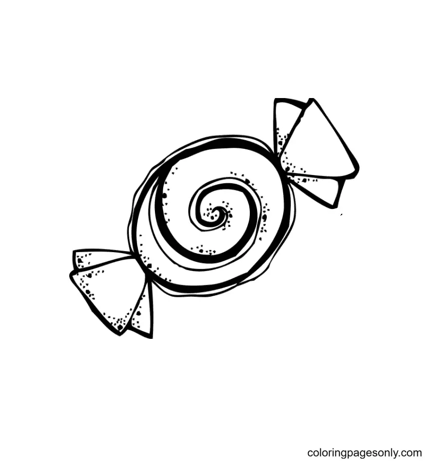 Candy Coloring Pages 37