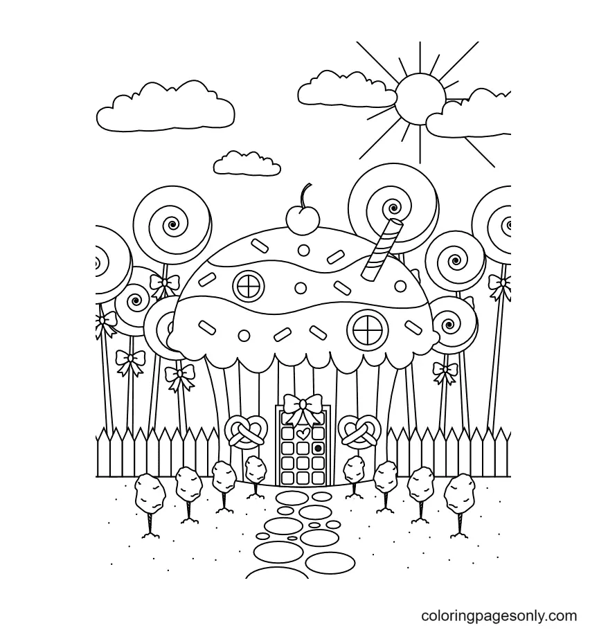 Candy Coloring Pages 40