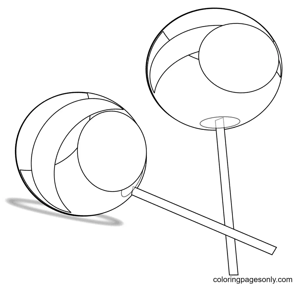 Candy Coloring Pages 43