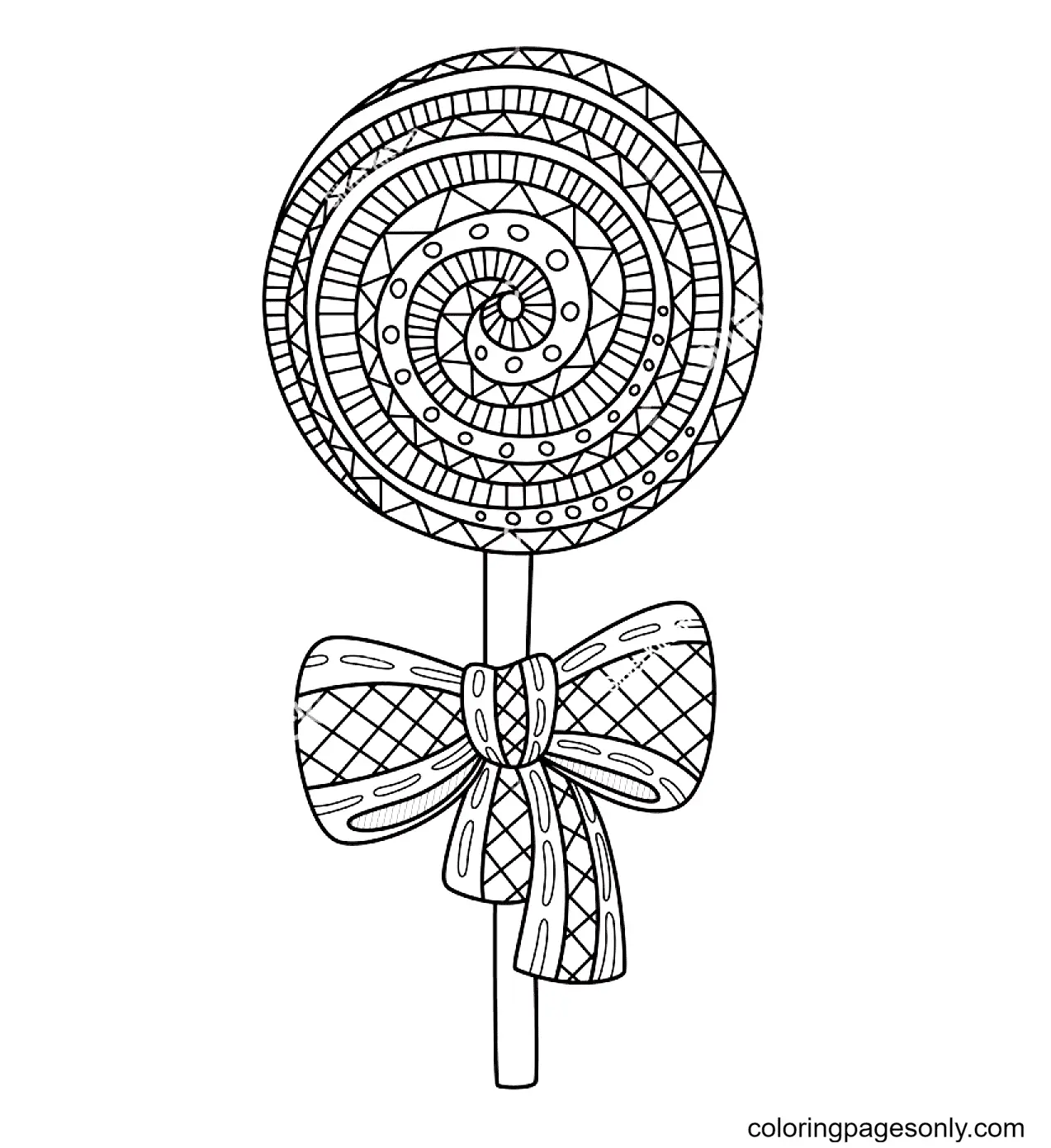 Candy Coloring Pages 62