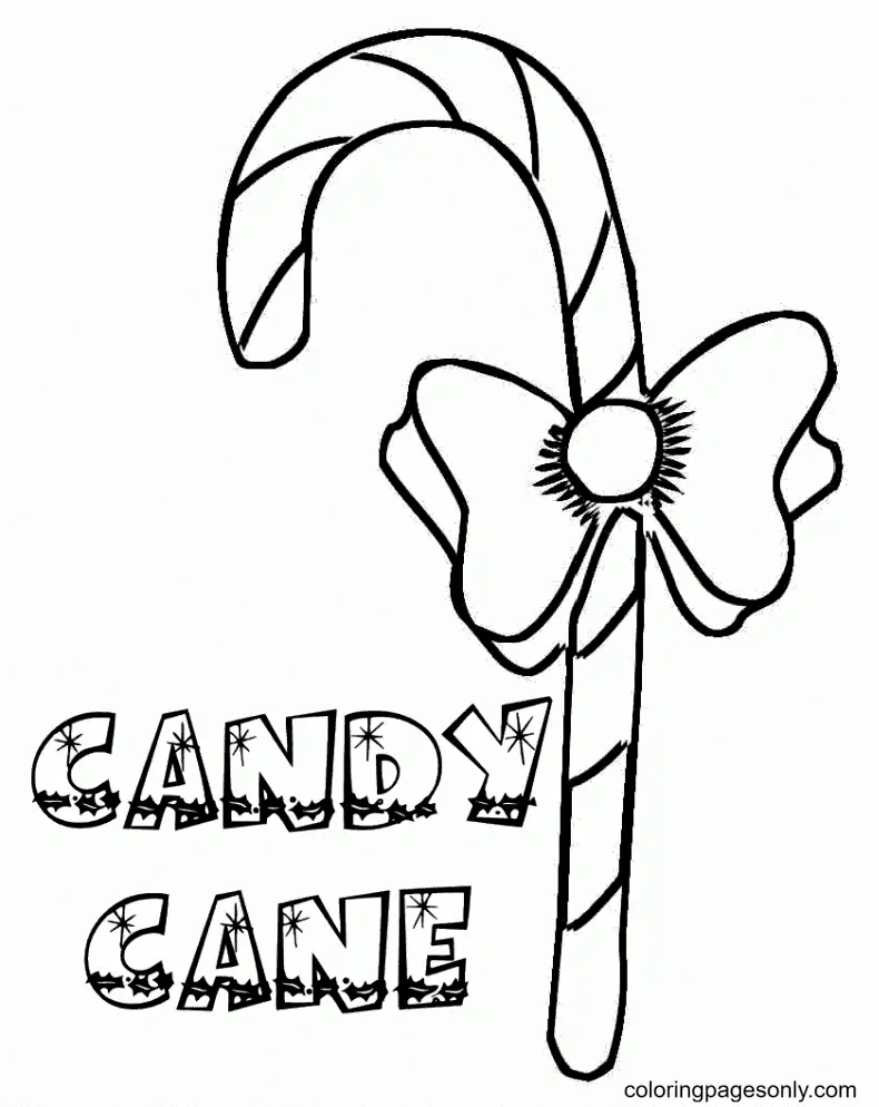 Candy Ausmalbilder