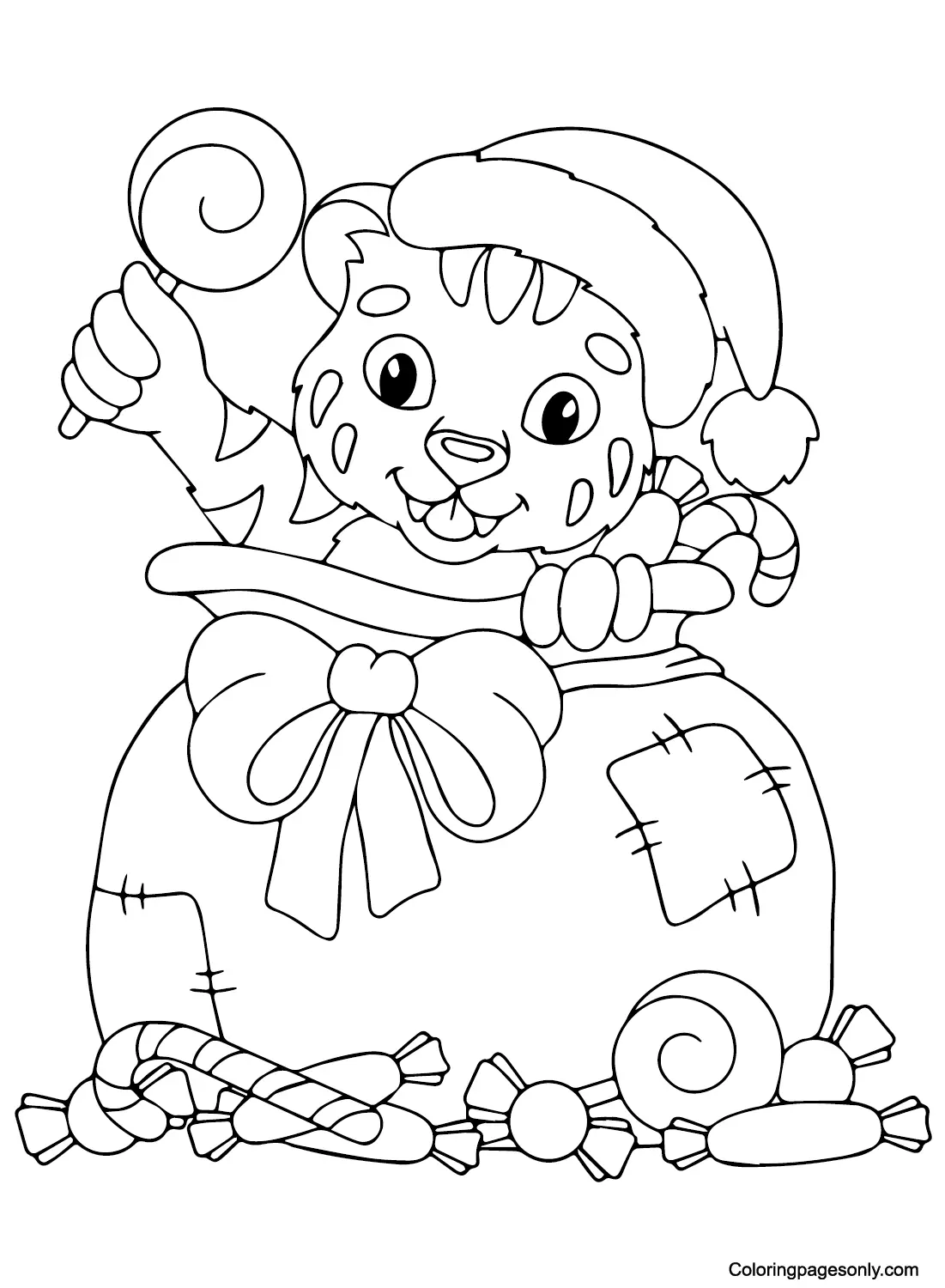 Desenhos de Terra de Doces Para Colorir 25