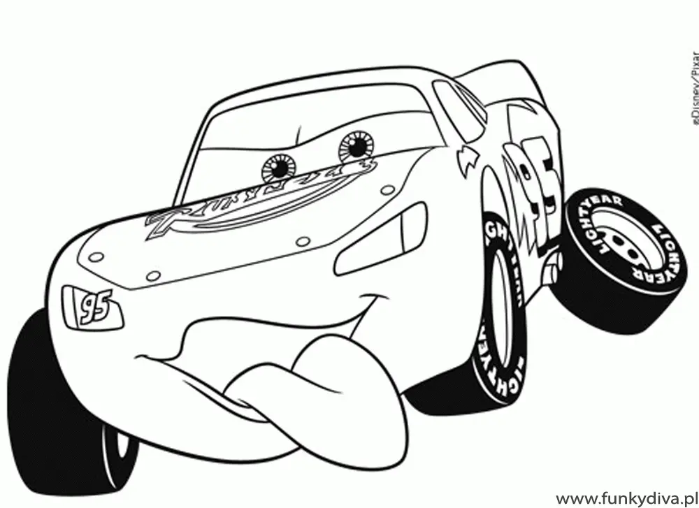 Carro Para Colorir 121