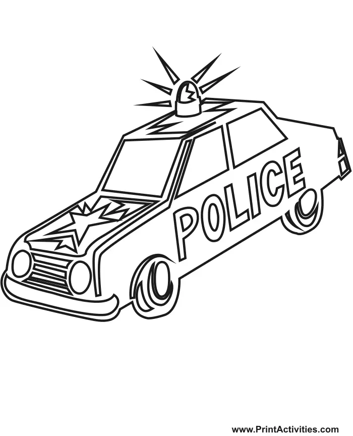 Carro Para Colorir 30