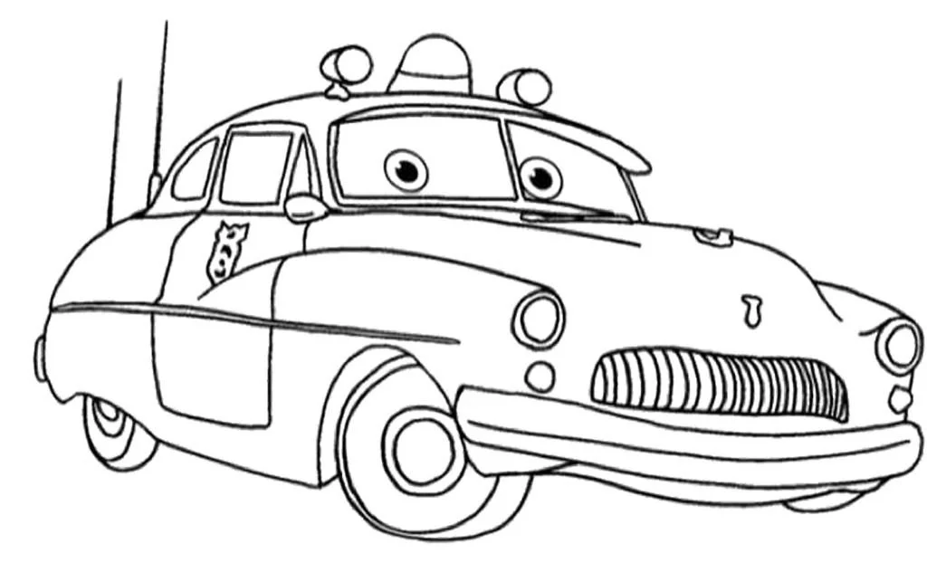 Carro Para Colorir 40