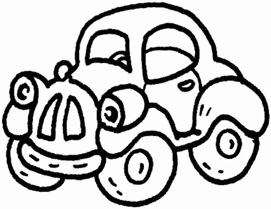 Carro Para Colorir 50
