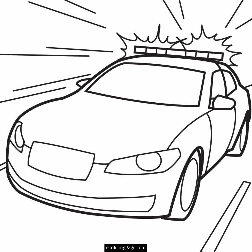Carro Para Colorir 51