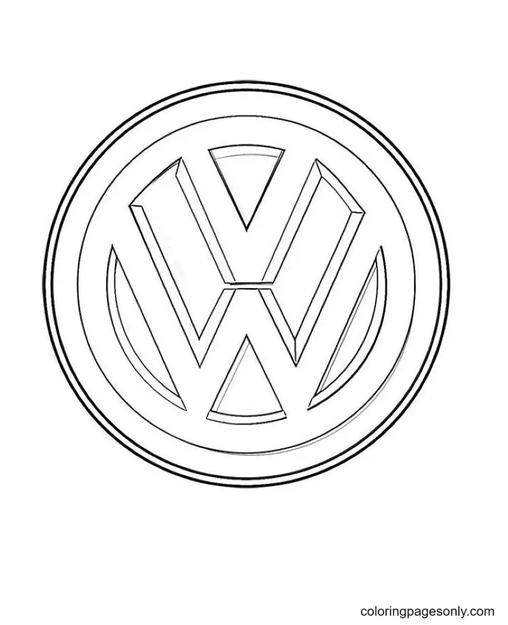 Car Logo Coloring Pages 13