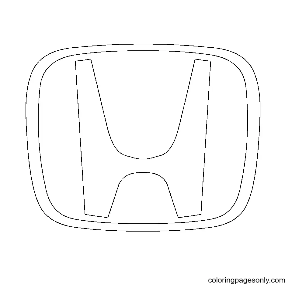 Car Logo Coloring Pages 14