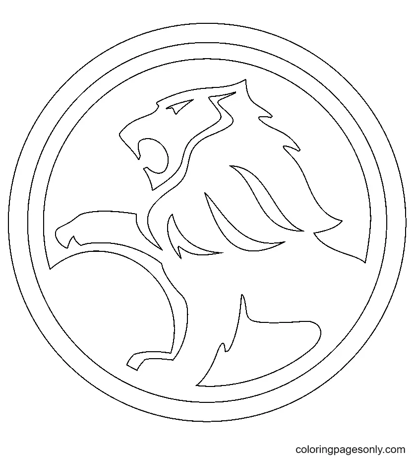 Car Logo Coloring Pages 16