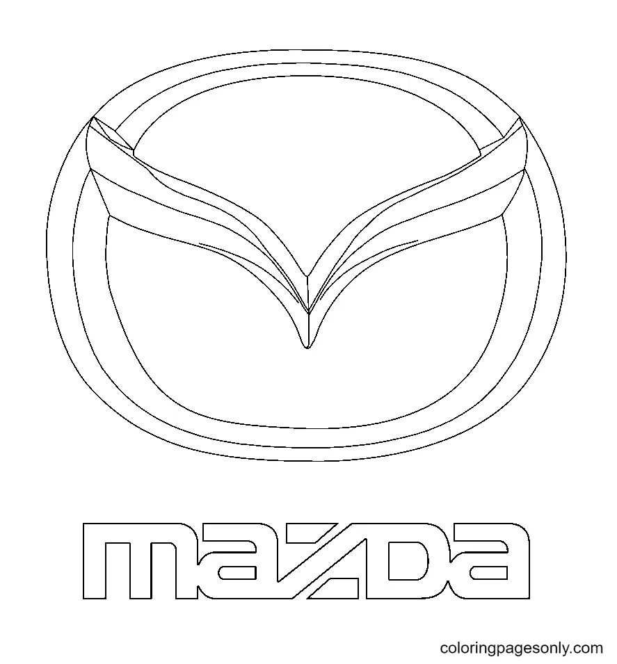 Car Logo Coloring Pages 22