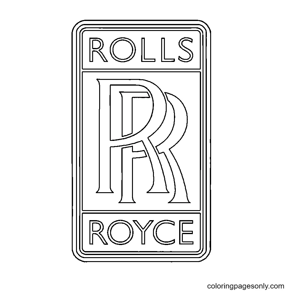 Car Logo Coloring Pages 30