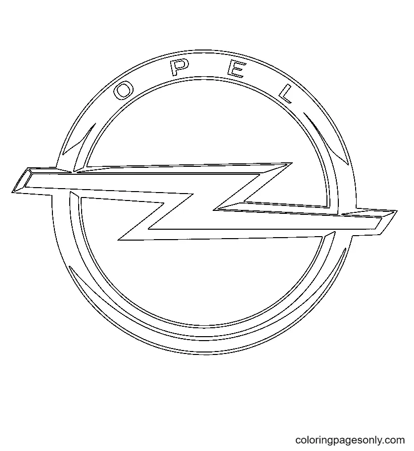 Car Logo Coloring Pages 42