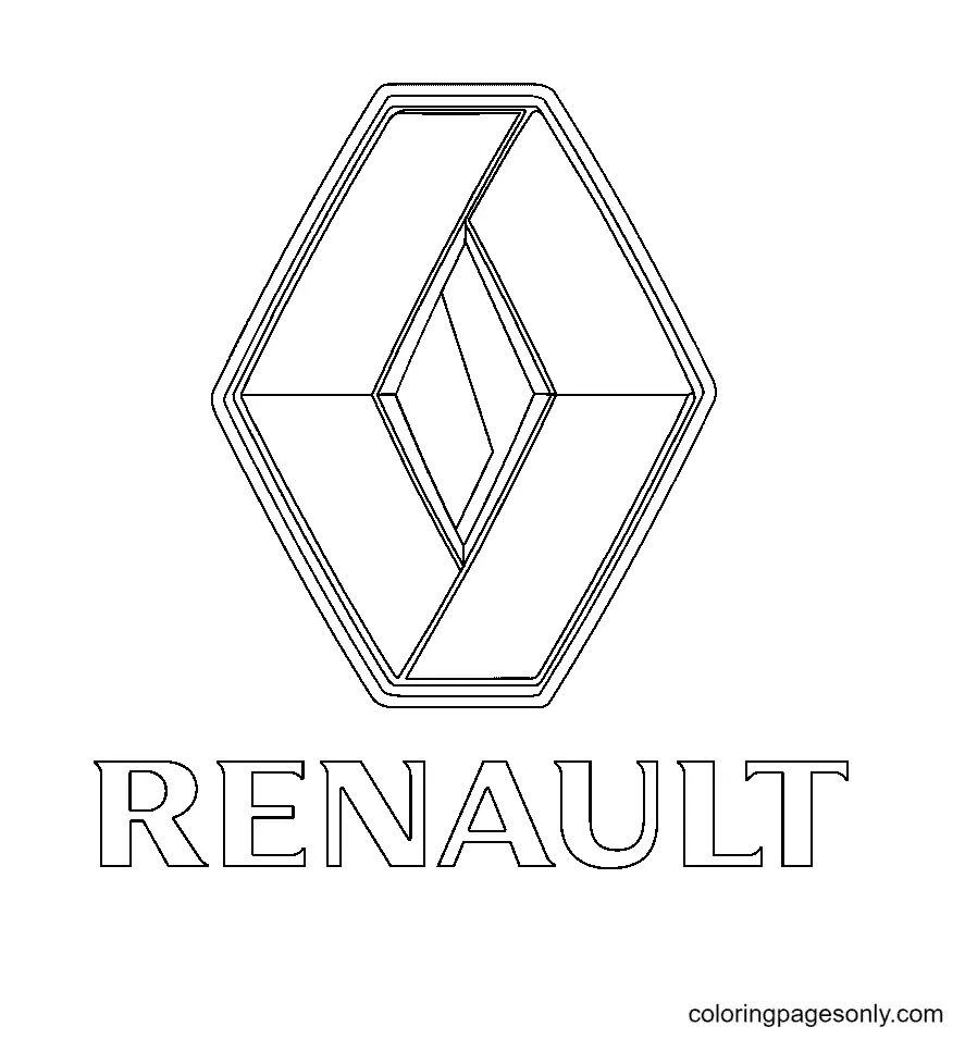 Car Logo Coloring Pages 46