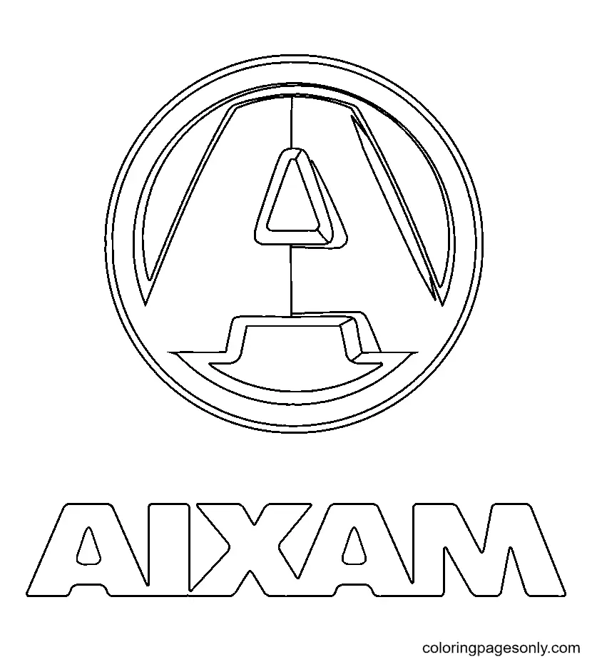 Car Logo Coloring Pages 54