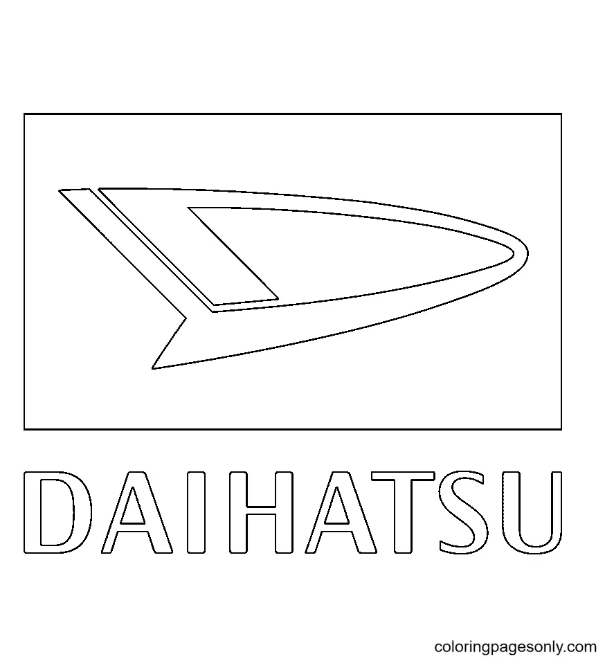 Car Logo Coloring Pages 89