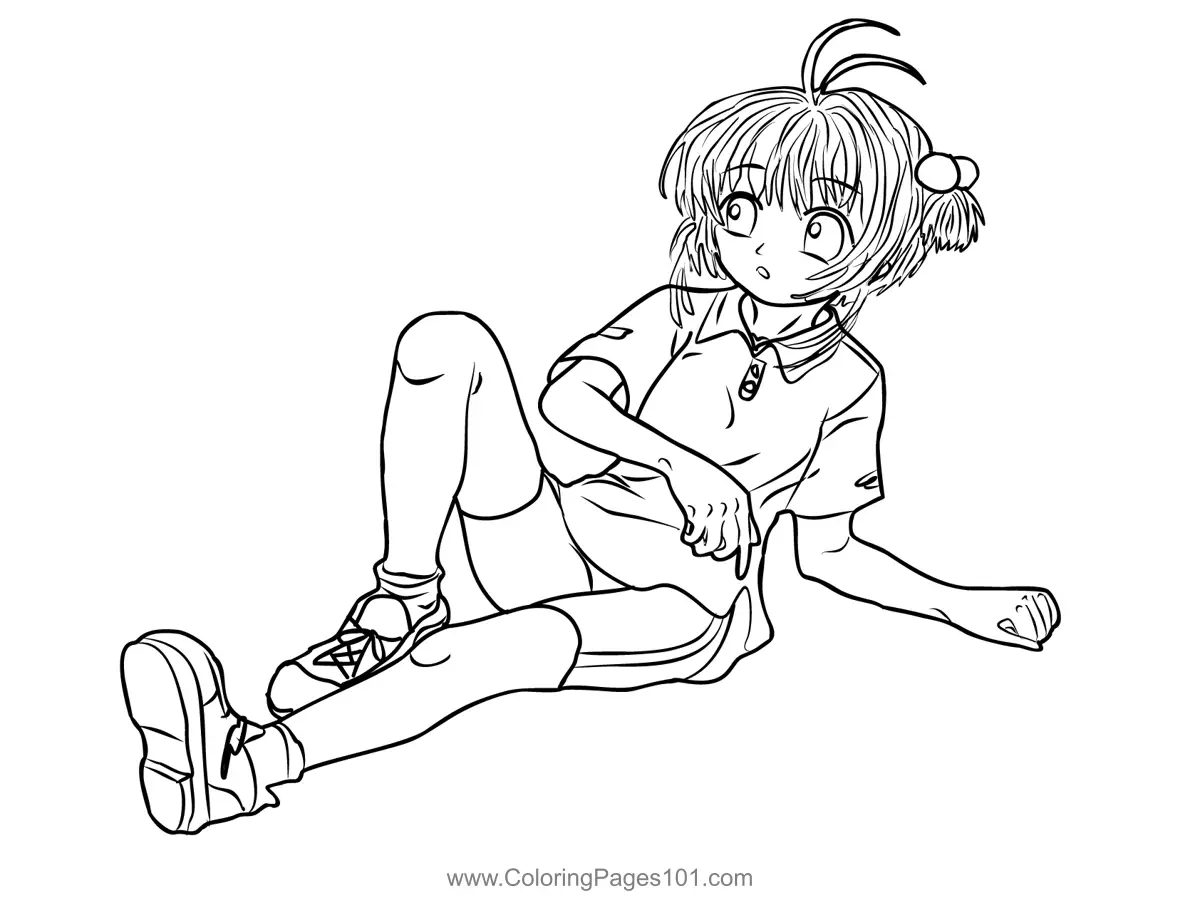 Cardcaptor Sakura Ausmalbilder 1