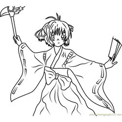 Cardcaptor Sakura Ausmalbilder 9