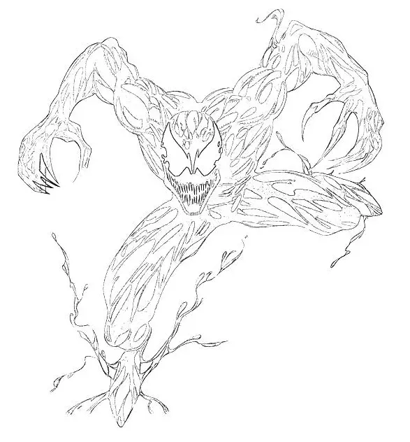 Desenhos de Carnage Para Colorir 12