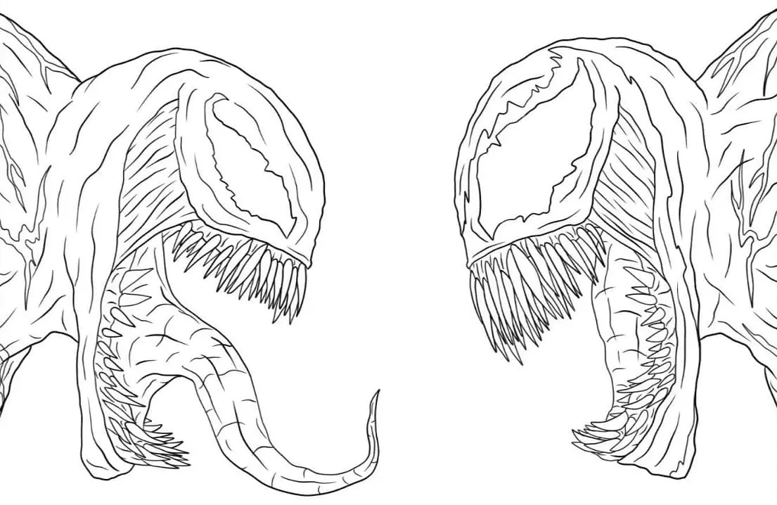 Desenhos de Carnage Para Colorir 2
